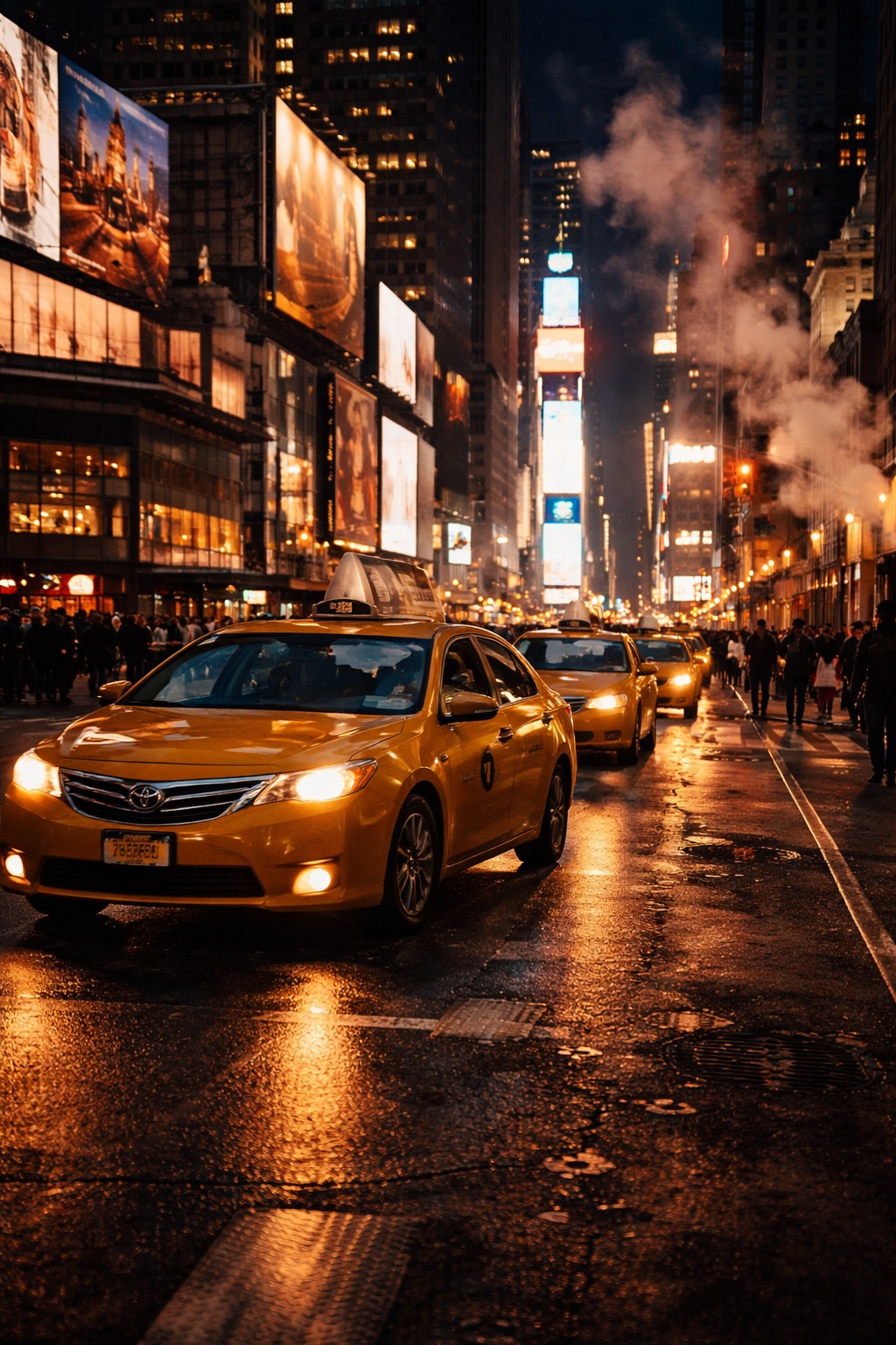 Times Square taxi